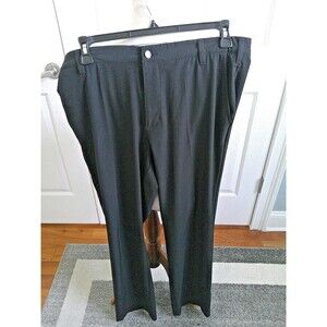 Adidas  Men's black Performance Stretch  Golf Pants  38 X 34 Excellent Condition